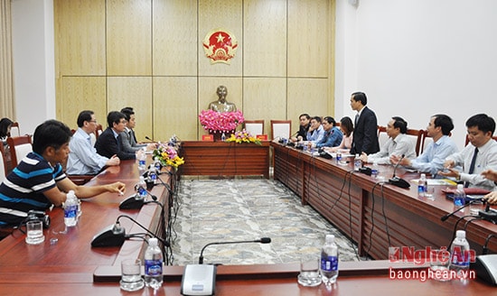 Toàn cảnh buổi làm việc