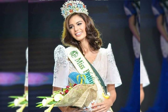 Hoa hậu Philippines trả lại vương miện sau sự cố. Ảnh: Philstar.