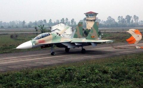Tiêm kích Su-30MK2 Việt Nam.
