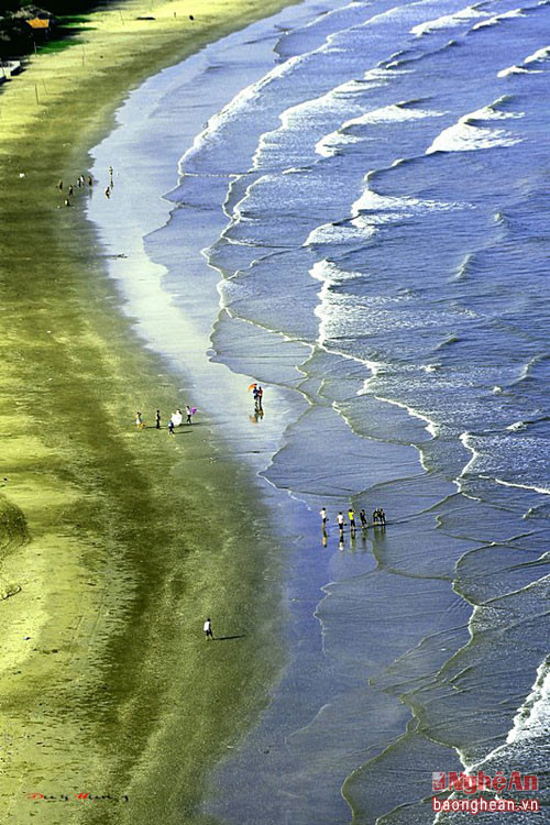 Một bức ảnh Duy Hưng chụp biển Quỳnh, nơi quê hương của anh (Hoàng Mai)