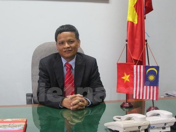 Ông Nguyễn Hồng Thao khi còn đảm nhiệm cương vị Đại sứ Việt Nam tại Malaysia. (Ảnh: Kim Dung-Chí Giáp/Vietnam+)