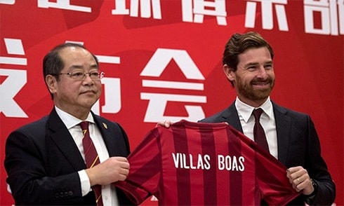 Villas-Boas từng được liên hệ sang Italy dẫn dắt Inter, nhưng nhận lời đến Trung Quốc dẫn dắt Thượng Hải SIPG. Ảnh: AFP.