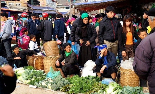 Chợ phiên vùng cao.