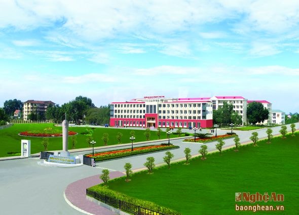 Quang cảnh nhà trường.