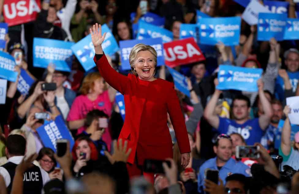 Bầu cử tổng thống Mỹ 2016, Donald Trump, Hillary Clinton, vận động tranh cử