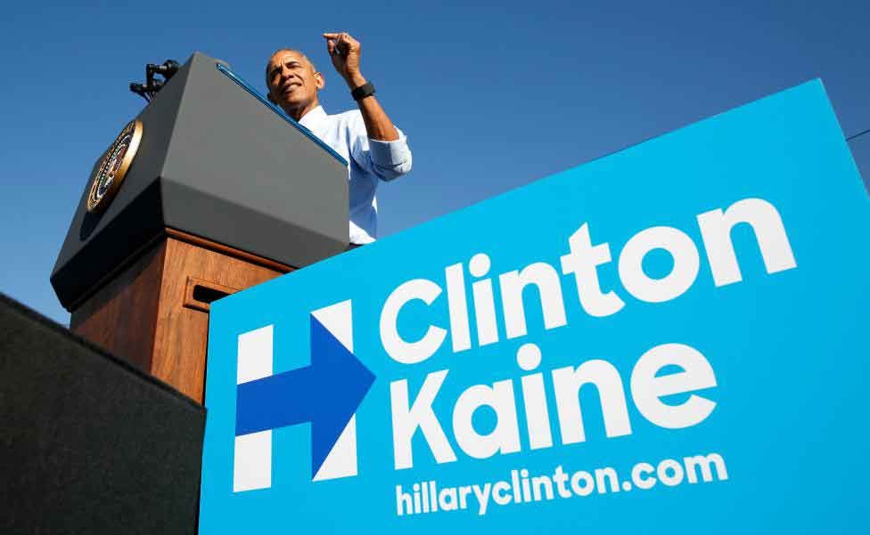 Bầu cử tổng thống Mỹ 2016, Donald Trump, Hillary Clinton, vận động tranh cử