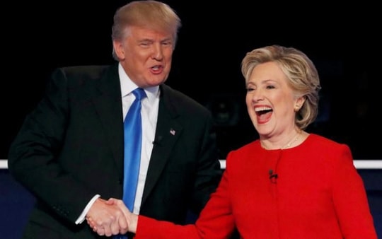 Hai ứng viên tổng thống hàng đầu Donald Trump và Hillary Clinton. Ảnh: Reuters