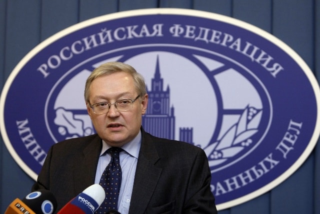 Thứ trưởng Ngoại giao Nga Sergei Ryabkov. Ảnh: Reuters.