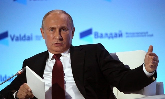 Tổng thống Nga Vladimir Putin. (Nguồn: Getty)