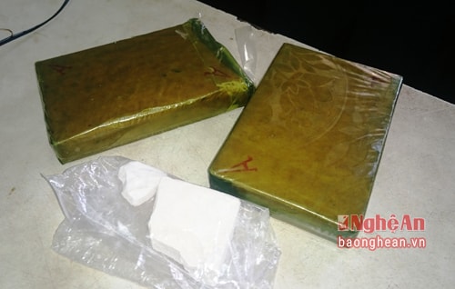 Tang vật một vụ án ma túy bị cơ quan chức năng thu giữ