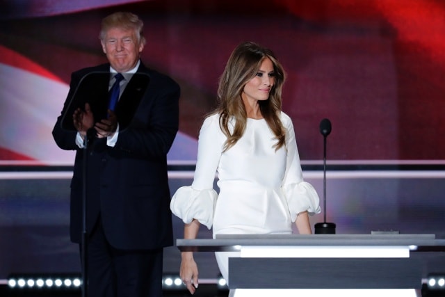 Melania Trump là người luôn ủng hộ chồng và có vai trờ cực lớn trong chiến thắng lần này của Tổng thống Donald Trump