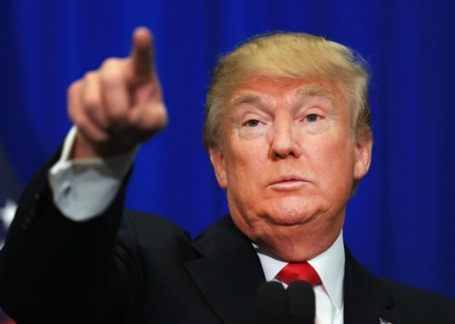 Tân Tổng thống Mỹ Donald Trump. Ảnh: oliverwillis.com.