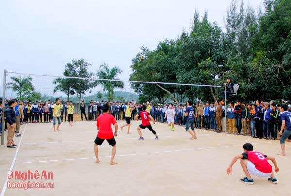 Giải thể thao của Trường THPT Nghi Lộc 5.