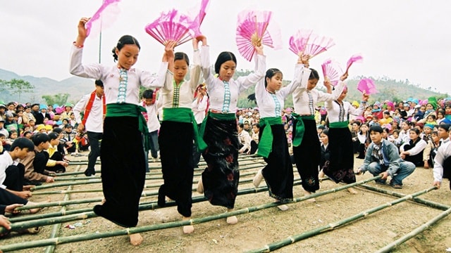 Ngày hội văn hóa cuả đồng bào đân tộc Thái. Ảnh tư liệu