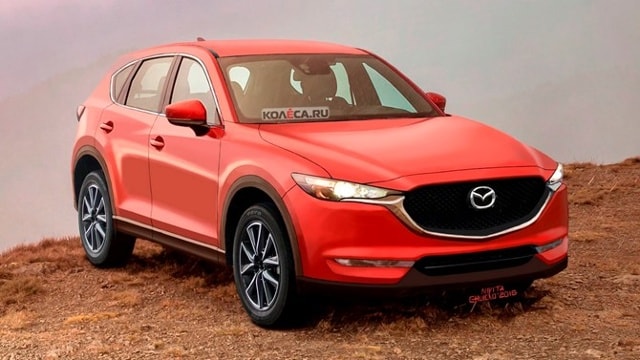 Hình ảnh phác thảo đầu tiên của Mazda CX-5 hoàn toàn mới