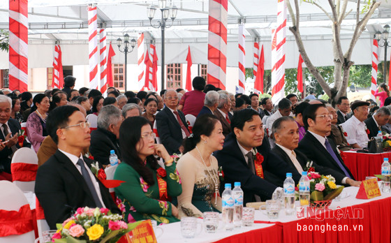 Các đại biểu tham dự lễ kỷ niệm
