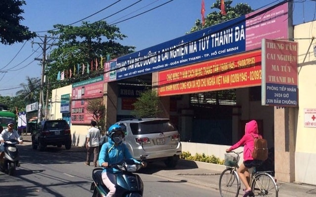 Trung tâm cai nghiện nơi xảy ra việc học viên định bỏ trốn, cứa cổ bảo vệ. Ảnh: Zing.vn.