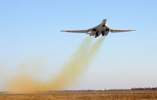  Máy bay ném bom Tu-160 trong biên chế Không quân Nga.