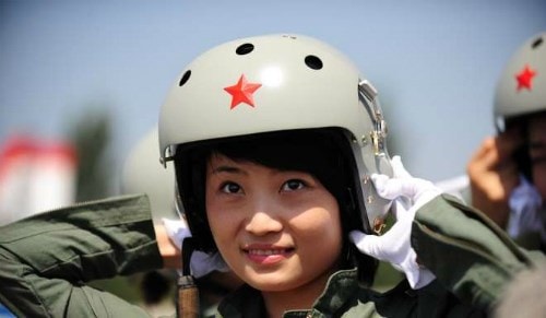 Nữ phi công Trung Quốc Yu Xu. Ảnh: SCMP