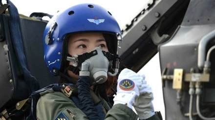 Nữ phi công Trung Quốc Yu Xu. Ảnh: SCMP