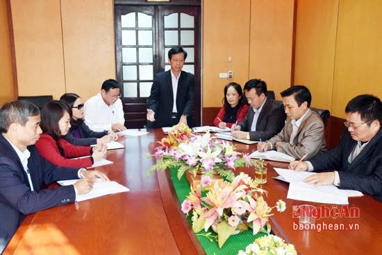 Chi cục thuế Yên Thành họp bàn các giải pháp hoàn thành thu ngân sách năm 2017
