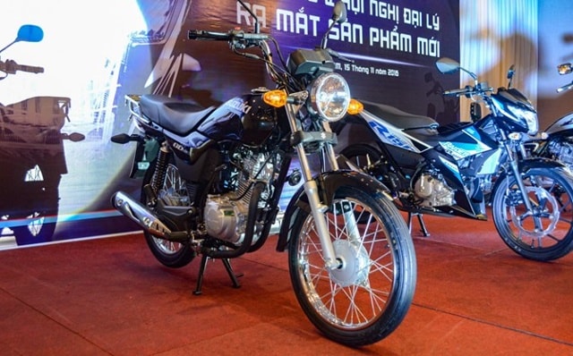 Suzuki GD110 là chiếc xe máy mang kiểu dáng backbone cổ điển