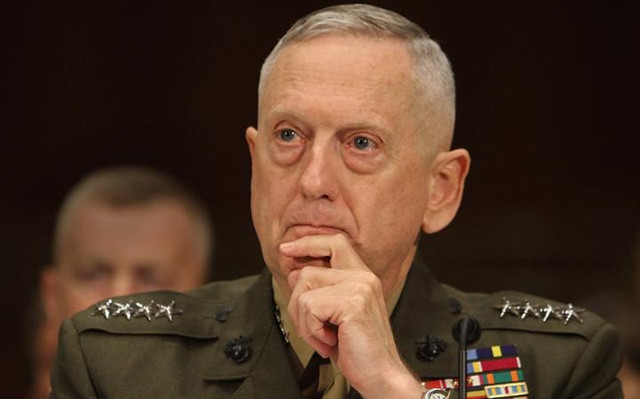 Tướng về hưu James Mattis. (Ảnh: AFP)