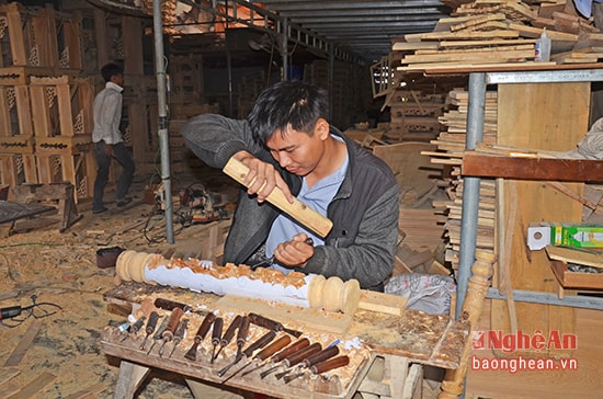 Làng nghề mộc Quỳnh Hưng (Quỳnh Lưu).
