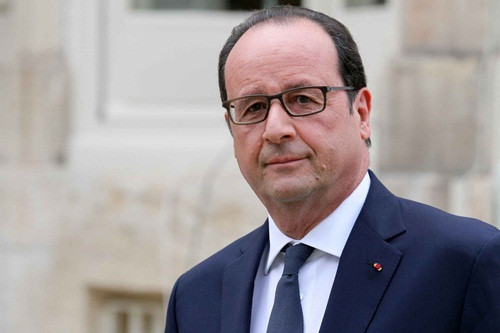 Tổng thống Pháp Francois Hollande. Ảnh:
