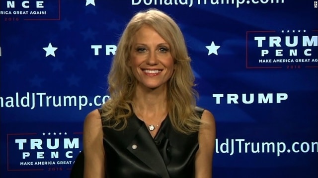 Ảnh 1: Bà Kellyanne Conway, cựu quản lý chiến dịch tranh cử của Tổng thống đắc cử Donald Trump. Ảnh: CNN