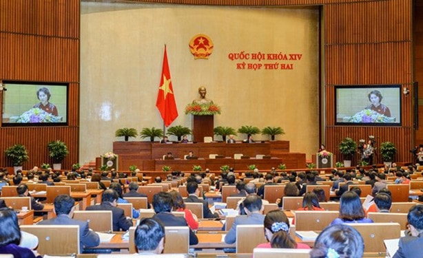 Quang cảnh kỳ họp thứ 2, Quốc hội khóa XIV.