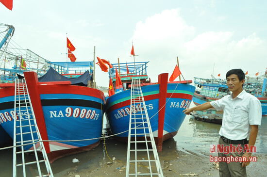 Những chiếc tàu mang tên 67 của ngư dân xã Quỳnh Lập ( Hoàng Mai)