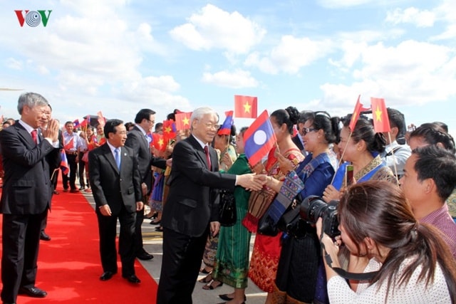 Đây là chuyến thăm nước ngoài đầu tiên của Tổng Bí thư Nguyễn Phú Trọng sau khi được bầu lại làm Tổng Bí thư Đảng Cộng sản Việt Nam khóa XII. Chuyến thăm thể hiện sự coi trọng cao độ của Đảng, Nhà nước và nhân dân Việt Nam với mối quan hệ đặc biệt, hợp tác toàn diện Việt Nam- Lào.