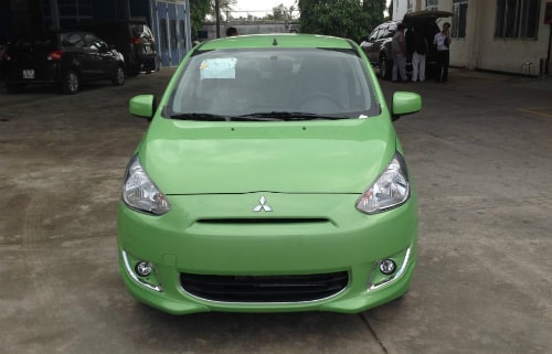 Mitsubishi Mirage 2016 nhập khẩu Thái Lan giá khoảng 550 triệu.