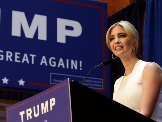 Ivanka Trump được đánh giá là nhân tố quan trọng giúp cha Donald Trump giành chiến thắng trong cuộc đua vào Nhà Trắng. Ảnh: Reuters