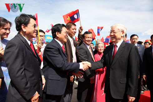 Tổng Bí thư Nguyễn Phú Trọng đang có chuyến thăm hữu nghị chính thức CHDCND Lào (từ ngày 24 - 26/11)