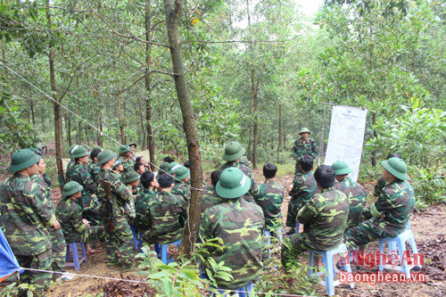 Trung đoàn 764 thông qua kế hoạch chiến đấu.