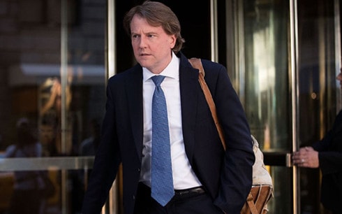 Luật sư McGahn. Ảnh: amny.