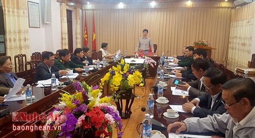Đồng chí Lê Xuân Đại kết luận hội nghị.