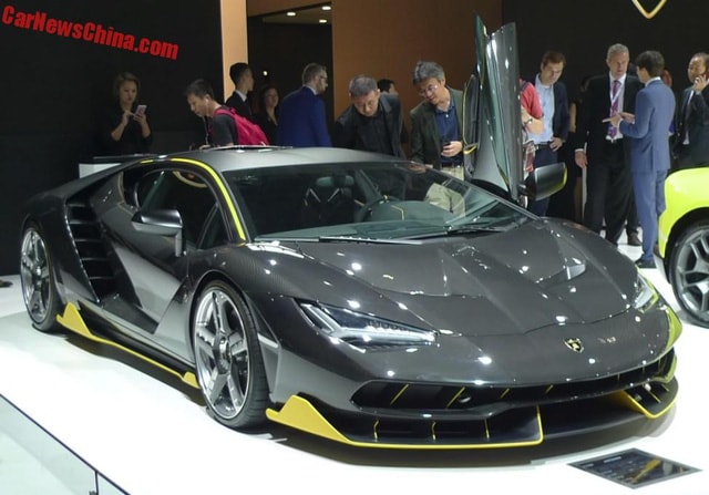 Lamborghini Centenario tại triển lãm Quảng Châu 2016