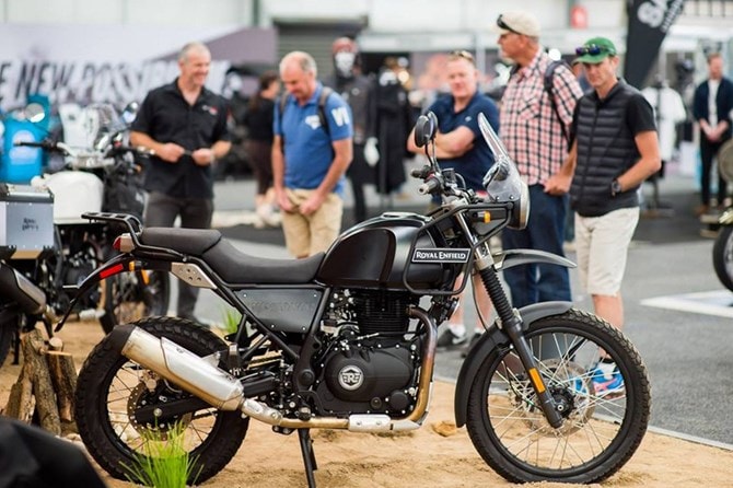 Enfield Himalaya 2016 được giới thiệu tại thị trường Úc.