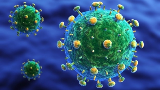 Virus HIV.