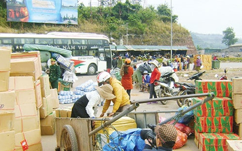 5 Đoàn kiểm tra công tác đấu tranh phòng, chống buôn lậu, gian lận thương mại và hàng giả thực hiện đến trước ngày 30/12/2016. (Ảnh minh họa: KT)