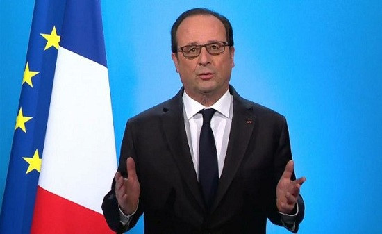 Tổng thống Pháp Francois Hollande.