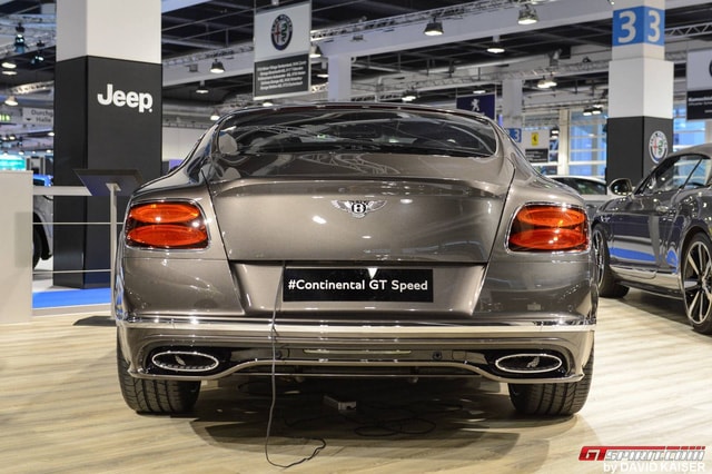 So với phiên bản cũ, Bentley Continental GT Speed 2016 tăng tốc nhanh hơn 0,1 giây.