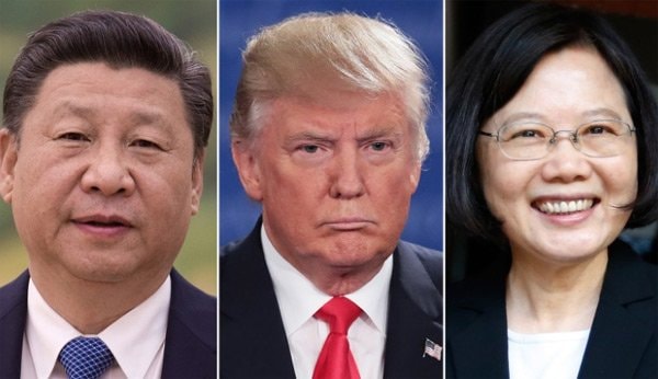 Trump chọc giận TQ khi điện đàm trực tiếp với lãnh đạo Đài Loan. (Ảnh: AP)