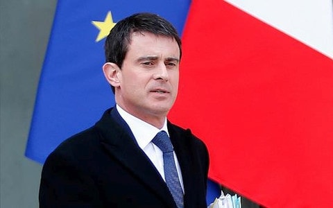 Thủ tướng Pháp Manuel Valls. Ảnh AFP