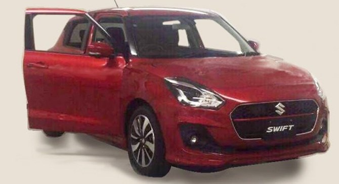 hé lộ về thiết kế của Suzuki Swift thế hệ thứ 4