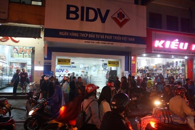 Nơi xảy ra vụ cướp. 