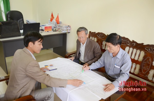 Xã Nam Phúc tính toàn quy hoạch lại đất đai nhằm hình thành vùng trồng hoa, nuôi thủy sản cũng như xây dựng chợ